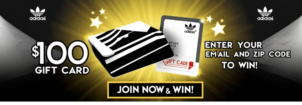 $100 Adidas Gift Card