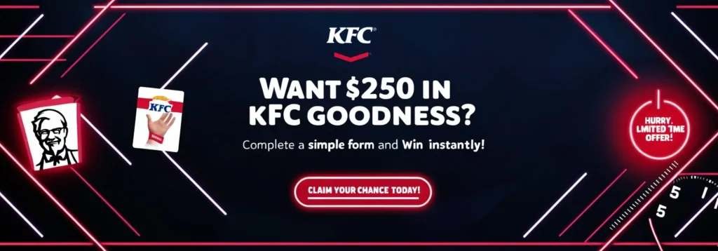 $250 KFC Gift Card