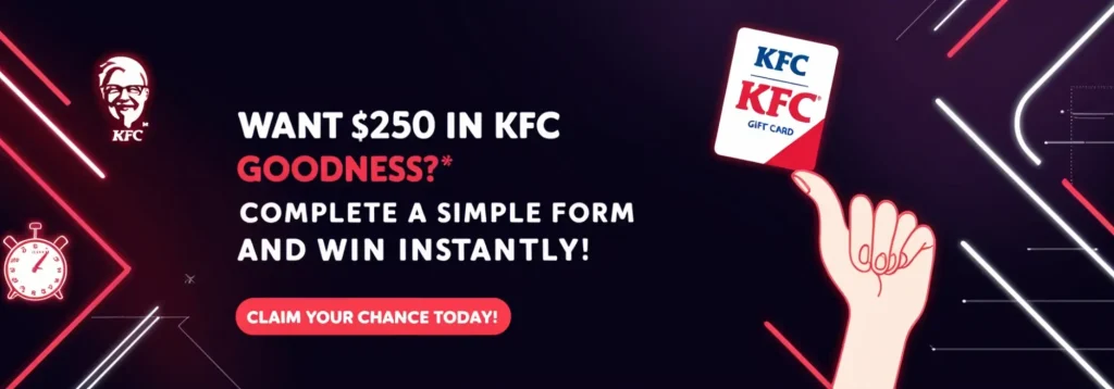 $250 KFC Gift Card