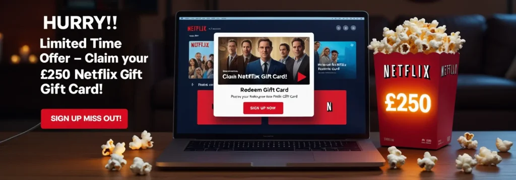 £250 Netflix Gift Card