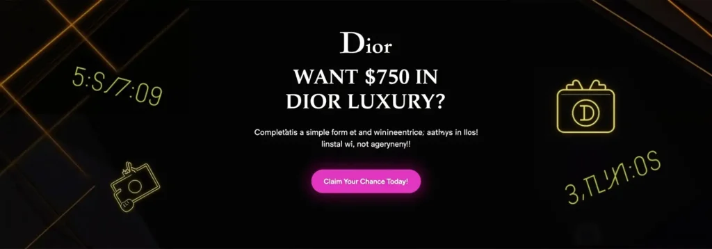 $750 Dior Products
