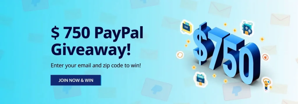  $750 PayPal Gift Card