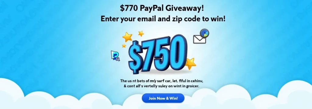  $750 PayPal Gift Card
