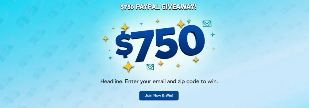  $750 PayPal Gift Card