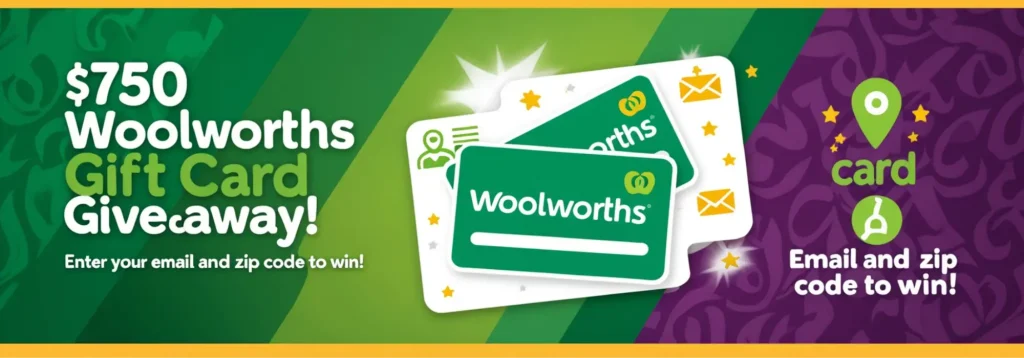 Woolworths $750 Gift Card