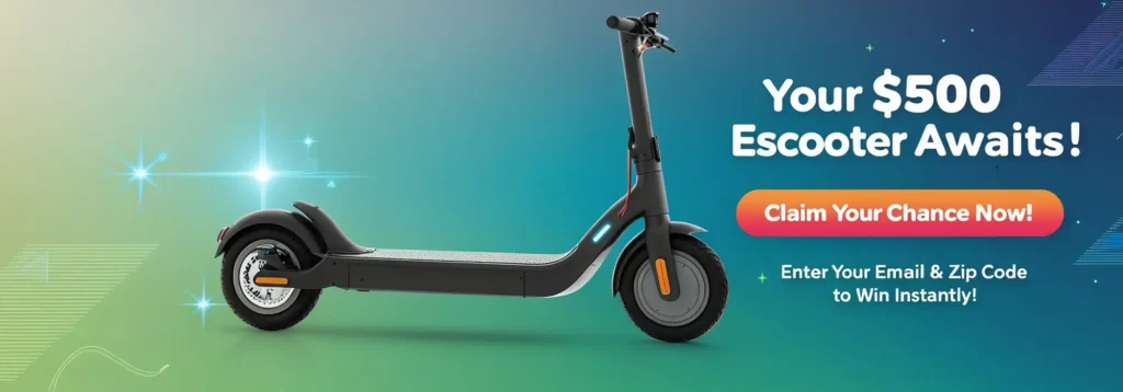 $500 eScooter Reward 
