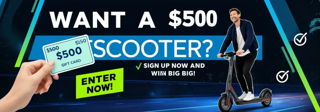 $500 eScooter Reward 