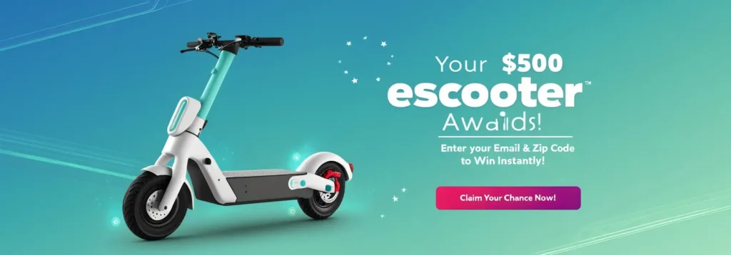 $500 eScooter Reward 