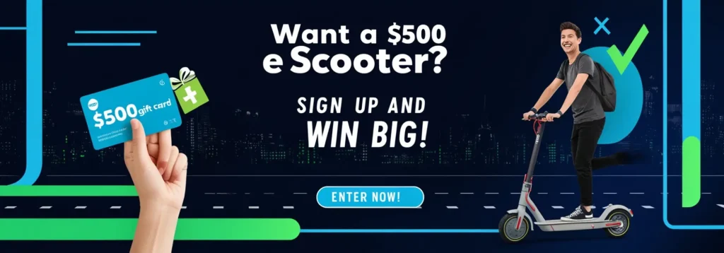 $500 eScooter Reward 