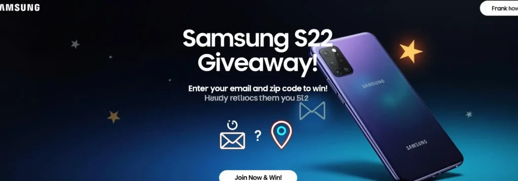 Win a Brand-New Samsung S22