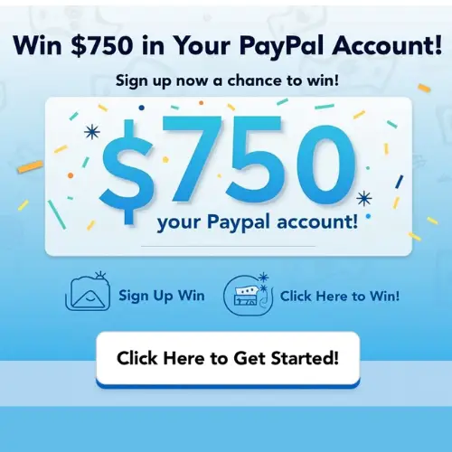$750 PayPal Gift Card