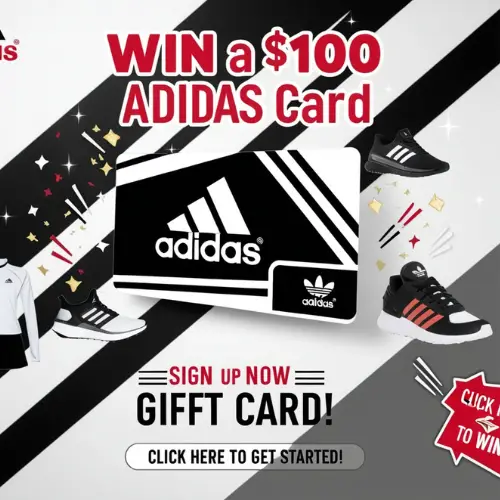 $100 Adidas Gift Card